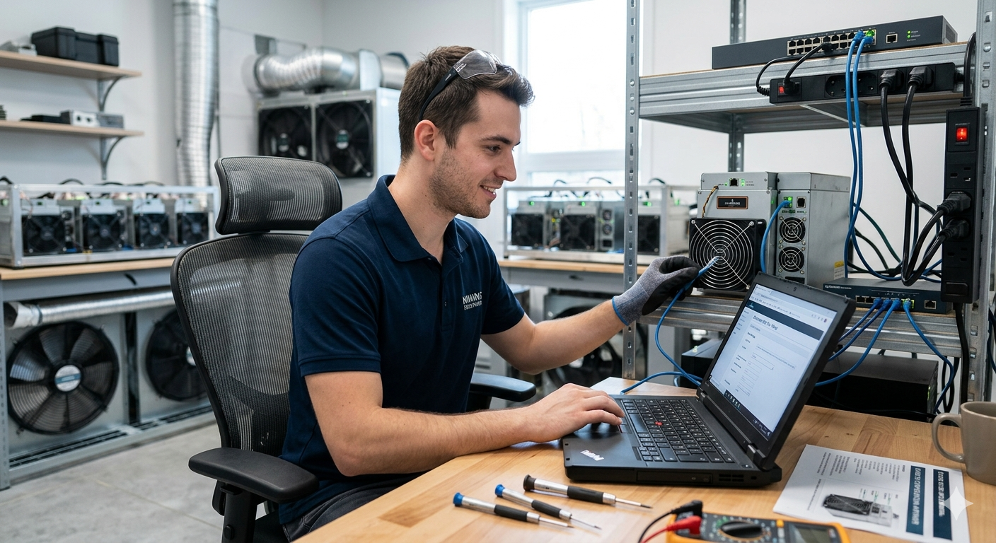 Configurez votre Antminer et commencez à miner du Bitcoin