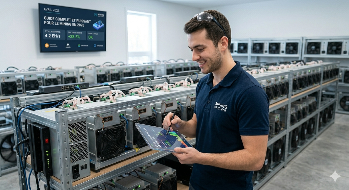 Guide Complet et Puissant pour Réussir le Mining de Cryptomonnaie en 2026 (Stratégies Rentables + Setup Facile)